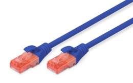 Patchcord DIGITUS UTP kat. 6 0,5m PVC niebieski Digitus