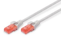 Patchcord DIGITUS UTP kat. 6 10m PVC szary Digitus