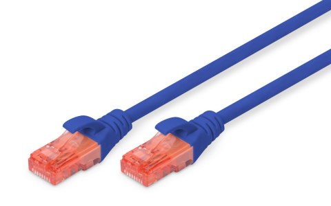 Patchcord DIGITUS UTP kat. 6 1m PVC niebieski Digitus