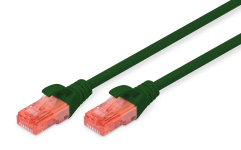Patchcord DIGITUS UTP kat. 6 1m PVC zielony Digitus