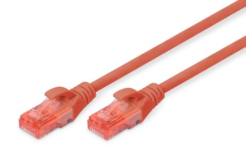 Patchcord DIGITUS UTP kat. 6 2m PVC czerwony Digitus