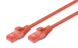 Patchcord DIGITUS UTP kat. 6 5m PVC czerwony Digitus