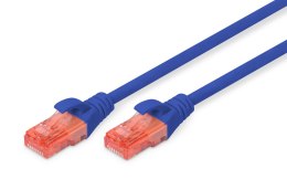 Patchcord DIGITUS UTP kat. 6 5m PVC niebieski Digitus