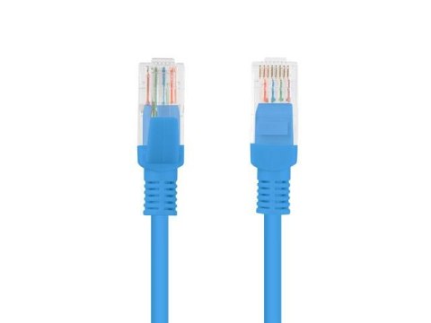 Patchcord Lanberg UTP kat.5e 10m niebieski LANBERG
