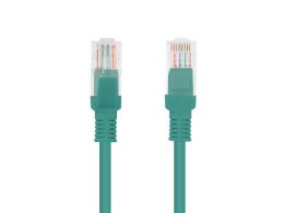 Patchcord Lanberg UTP kat.5e 15m zielony LANBERG