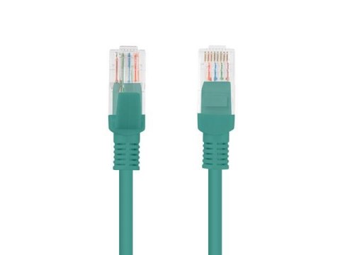 Patchcord Lanberg UTP kat.5e 2m zielony LANBERG