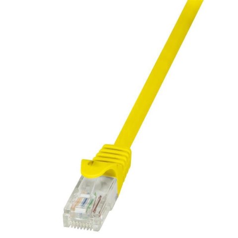 Patchcord LogiLink CP2017U CAT.6 U/UTP 0,25m, żółty LogiLink