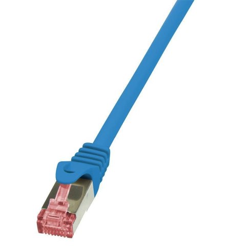 Patchcord LogiLink CQ2016S CAT.6 S/FTP 0,25m, niebieski LogiLink