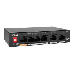 Switch niezarządzalny Dahua PFS3006-4GT-60-V2 4xPoE 2xUplink 1GbE DAHUA