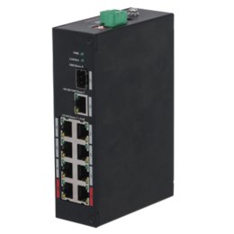 Switch niezarządzalny Dahua PFS3110-8ET-96-V2 8x 100Mb/s PoE + 1x 1000Mb/s + 1x SFP 1000Mb/s DAHUA
