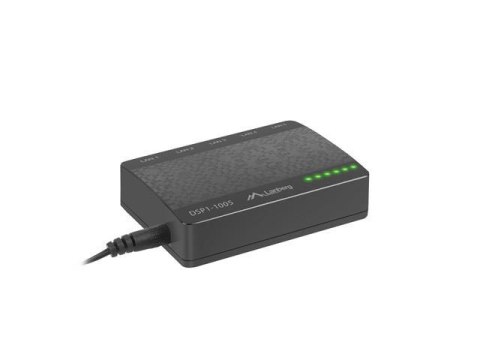 Switch niezarządzalny Lanberg DSP1-1005 5-Port 1000Mb/s Desktop LANBERG Switch niezarządzalny Lanberg DSP1-1005 5-Port 1000Mb/s Desktop LANBERG