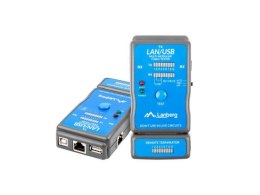 Tester kabli Lanberg NT-0403 RJ45, RJ11, USB LANBERG