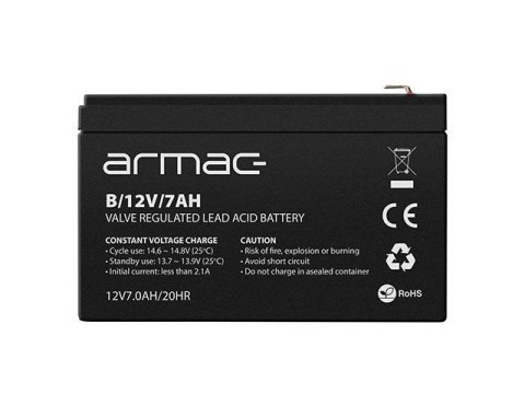 Akumulator Armac VRLA AGM 12V/7AH Uniwersalny ARMAC