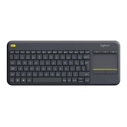 Klawiatura bezprzewodowa Logitech K400 Plus czarna LOGITECH