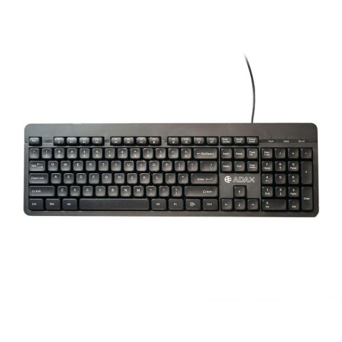 Klawiatura przewodowa ADAX MC-5502 USB 1,8m czarna Adax Klawiatura przewodowa ADAX MC-5502 USB 1,8m czarna Adax