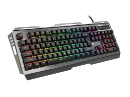 Klawiatura przewodowa Genesis Rhod 420 Gaming podświetlenie RGB Genesis