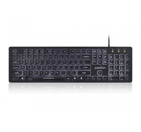 Klawiatura przewodowa Perixx PERIBOARD-317 podświetlana, czarna Perixx Klawiatura przewodowa Perixx PERIBOARD-317 podświetlana, czarna Perixx