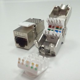 Moduł keystone Jack RJ45 kat. 5e FTP, beznarzędziowy Netrack NETRACK