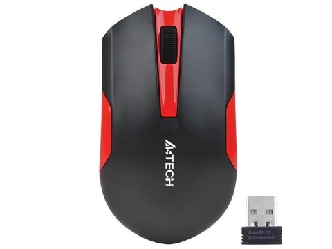 Mysz bezprzewodowa A4Tech V-TRACK G3-200N-1 Black+Red WRLS A4Tech