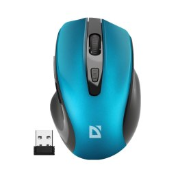 Mysz bezprzewodowa Defender PRIME MB-053 optyczna bezklikowa silent 1600dpi niebieska Defender