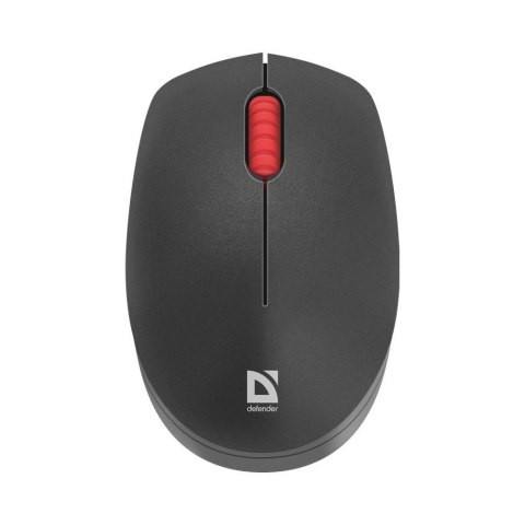 Mysz bezprzewodowa Defender TIANA MB-055 optyczna bezklikowa silent 1000dpi 3P czarna Defender