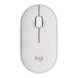 Mysz bezprzewodowa Logitech Pebble Mouse 2 M350s optyczna biała LOGITECH