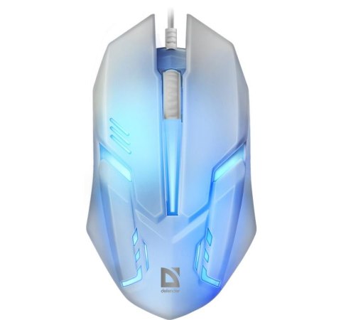 Mysz przewodowa Defender CYBER MB-560L 1200dpi 3P biała Defender Mysz przewodowa Defender CYBER MB-560L 1200dpi 3P biała Defender