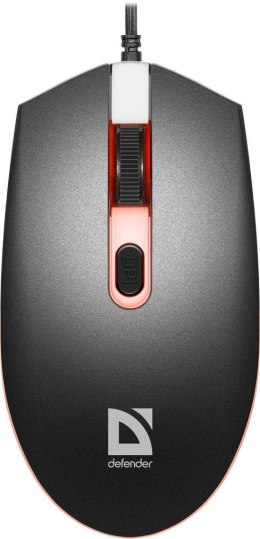 Mysz przewodowa Defender DOT MB-986 1600dpi 4P podświetlana LED backlight Defender