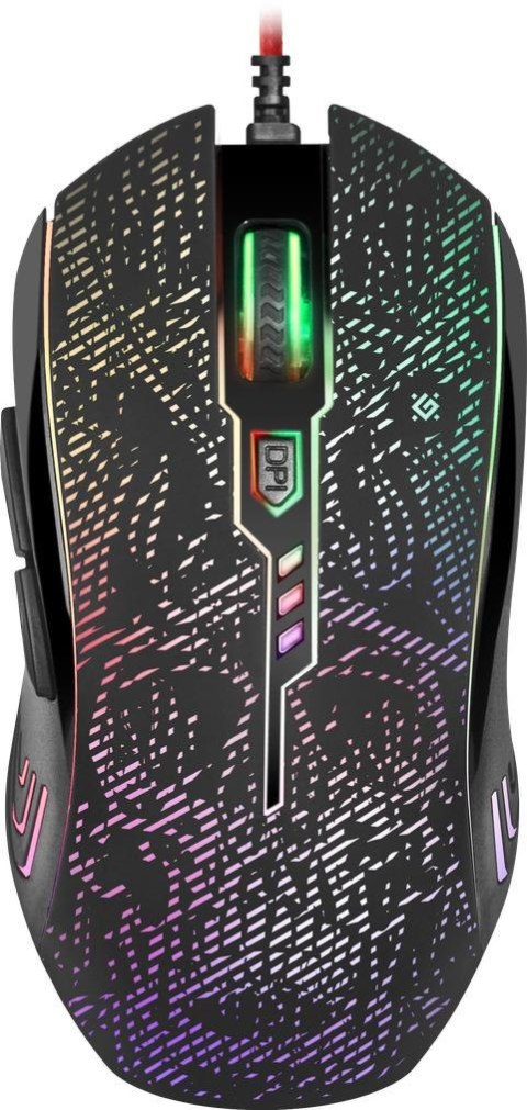 Mysz przewodowa Defender OVERLORD GM-890 3200dpi 6P Gaming + GRA Defender