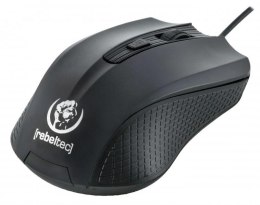 Mysz przewodowa Rebeltec BLAZER optyczna 1600DPI 3 przyciski USB czarna Rebeltec