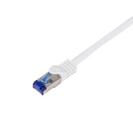 Patchcord LogiLink C6A011S Cat.6A S/FTP Ultraflex 0,25m biały LogiLink