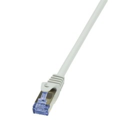 Patchcord LogiLink CQ4032S Cat.6A/7 600 MHz S/FTP PIMF 1,00m szary LogiLink