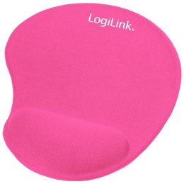 Podkładka pod mysz LogiLink ID0027P żelowa, różowa LogiLink