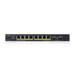 Switch niezarzadzalny Zyxel GS1100-10HP v2 8x100/1000Mbps 2xSFP PoE ZYXEL