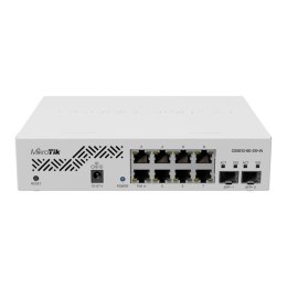 Switch zarządzalny MikroTik CSS610-8G-2S+IN 8x1GbE 2xSFP+ PoE MIKRO TIK