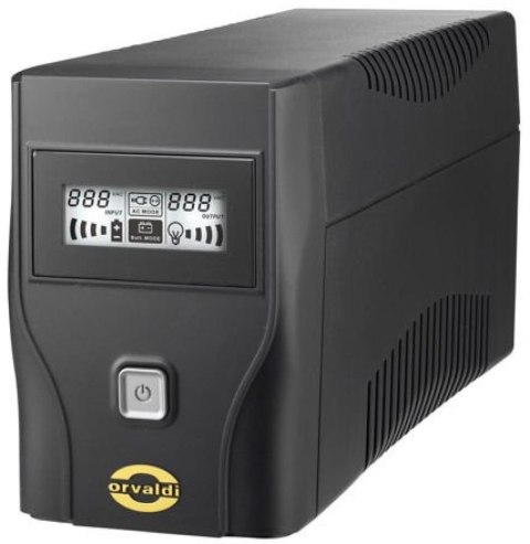 Zasilacz awaryjny UPS ORVALDI sinus 800 LCD USB ORVALDI