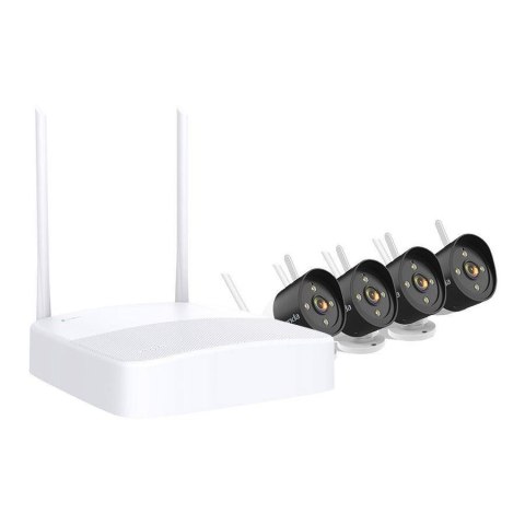 Zestaw do monitoringu Tenda K4W-3TC V2.0 4-kamery Wi-Fi RJ-45 IP66 Tenda Zestaw do monitoringu Tenda K4W-3TC V2.0 4-kamery Wi-Fi RJ-45 IP66 Tenda