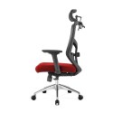 Fotel biurowy ergonomiczny Rosa czerwony ANGEL ANGEL