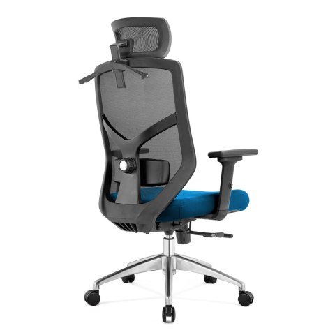 Fotel biurowy ergonomiczny Rosa niebieski ANGEL ANGEL Fotel biurowy ergonomiczny Rosa niebieski ANGEL ANGEL
