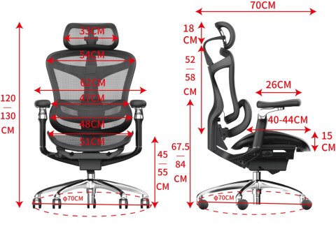 Fotel ergonomiczny ANGEL biurowy kosmO ANGEL Fotel ergonomiczny ANGEL biurowy kosmO ANGEL