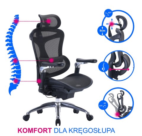 Fotel ergonomiczny ANGEL biurowy kosmO ANGEL Fotel ergonomiczny ANGEL biurowy kosmO ANGEL