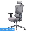 Fotel ergonomiczny ANGEL biurowy obrotowy Dakota 2.0 Grafitowy ANGEL