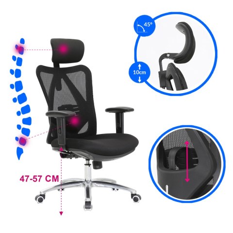 Fotel ergonomiczny ANGEL biurowy obrotowy Europa 2.0 ANGEL Fotel ergonomiczny ANGEL biurowy obrotowy Europa 2.0 ANGEL