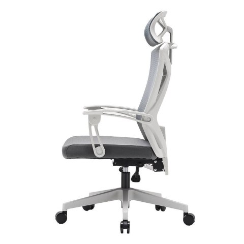 Fotel ergonomiczny ANGEL biurowy obrotowy Spino szary ANGEL Fotel ergonomiczny ANGEL biurowy obrotowy Spino szary ANGEL