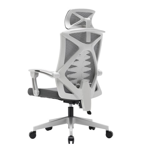 Fotel ergonomiczny ANGEL biurowy obrotowy Spino szary ANGEL Fotel ergonomiczny ANGEL biurowy obrotowy Spino szary ANGEL