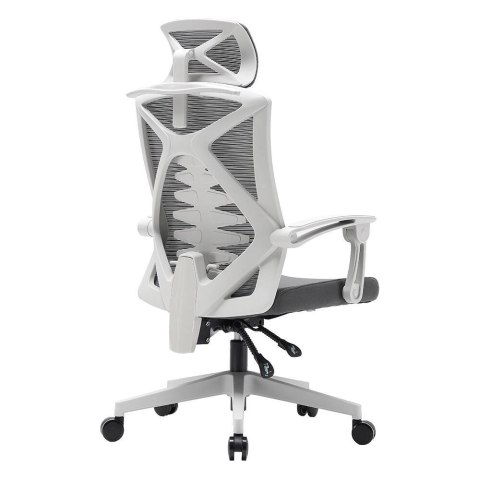 Fotel ergonomiczny ANGEL biurowy obrotowy Spino szary ANGEL Fotel ergonomiczny ANGEL biurowy obrotowy Spino szary ANGEL