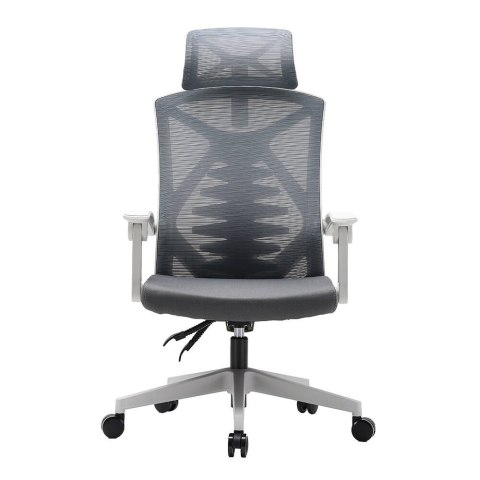 Fotel ergonomiczny ANGEL biurowy obrotowy Spino szary ANGEL Fotel ergonomiczny ANGEL biurowy obrotowy Spino szary ANGEL