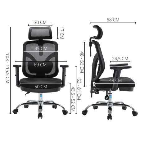Fotel ergonomiczny ANGEL biurowy obrotowy jOkasta ANGEL Fotel ergonomiczny ANGEL biurowy obrotowy jOkasta ANGEL