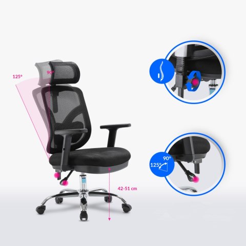 Fotel ergonomiczny ANGEL biurowy obrotowy jOkasta ANGEL Fotel ergonomiczny ANGEL biurowy obrotowy jOkasta ANGEL