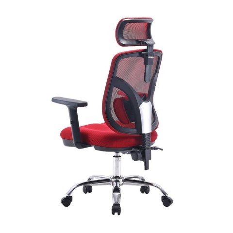 Fotel ergonomiczny ANGEL biurowy obrotowy jOkasta Czerwona ANGEL Fotel ergonomiczny ANGEL biurowy obrotowy jOkasta Czerwona ANGEL